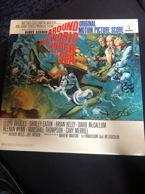 Around The World Under The Sea Soundtrack - Original Vinyl Album LP SEALED