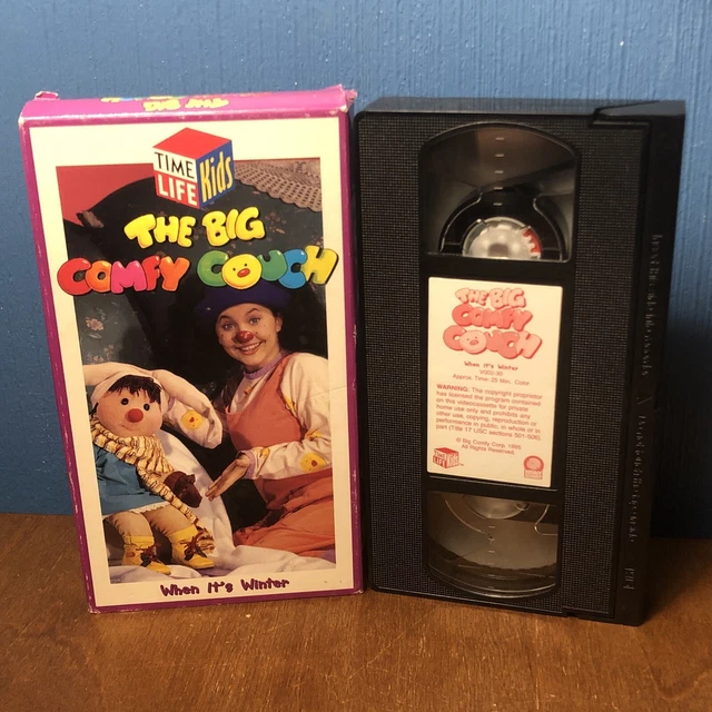 VINTAGE THE BIG Comfy Couch 90s Time Life Kids VHS Tape VGC When It’s