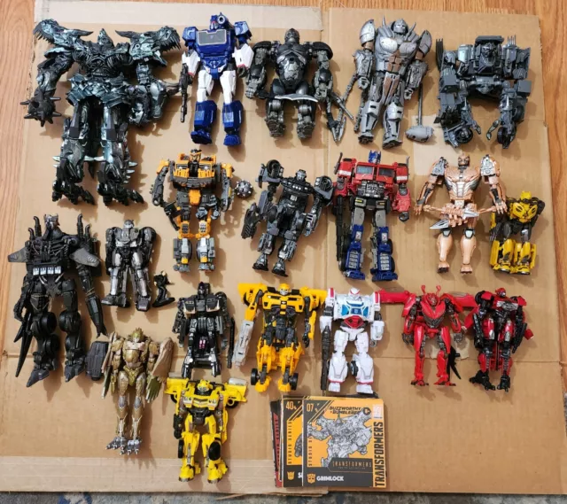 Hasbro Transformers Generations Studio Series Action Figures Lot Movie Optimus