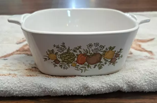 Corning Ware Spice of Life Petite Casserole Dish P-43-B (2-3/4 Cup)