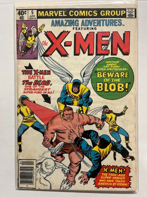 Amazing Adventures #5 Marvel Comics 1980 featuring The X-Men / The Blob | Combin