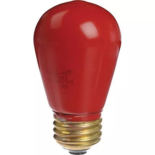 CPM Delta 1 35111 * 12 35110 Brightlab Junior Safelight 11W Universal Red Bulb