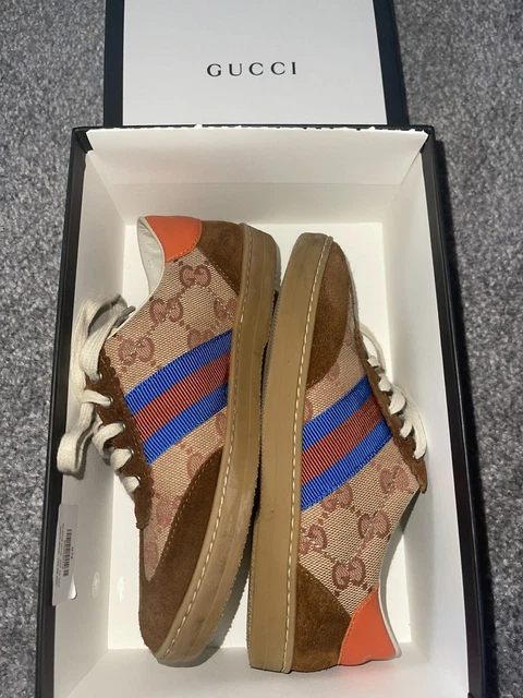 Top basso unisex Gucci bambini GG taglia 31 prezzo portaoggetti £260