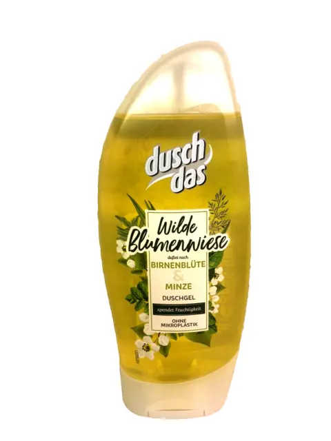 3x Duschdas Wilde Blumenwiese Birnenblüte & Minze Duschgel , je 250ml