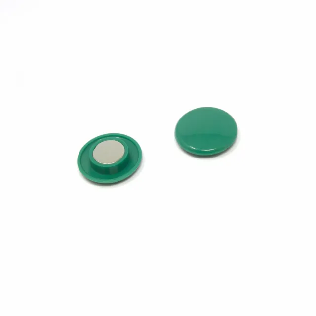 Magnete Per Pianificazione Dell'alta Potenza E Bacheca, 30mm X 11mm, Verde (x24)