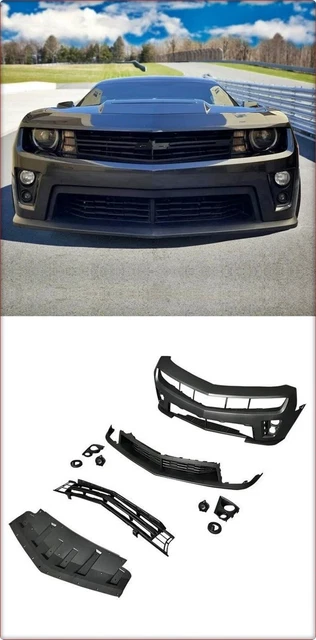 Grille Avant Noir Treillis Pour Chevrolet Camaro ZL1 2010-2015 – Pièce Neuve, Installation Facile