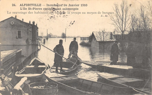 94-Alfortville-Inondation 1910-Ile Saint Pierre-N�6026-C/0169