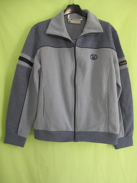 Veste à capuche Vintage Adidas Trefoil 70'S Survetement Jacket - 12 ou 14 ans eB
