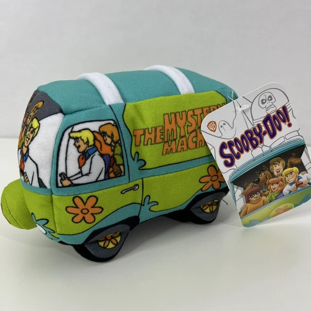 SCOOBYDOO 7” CHIBI Mystery Machine Van Plush Stuffed Toy Factory New