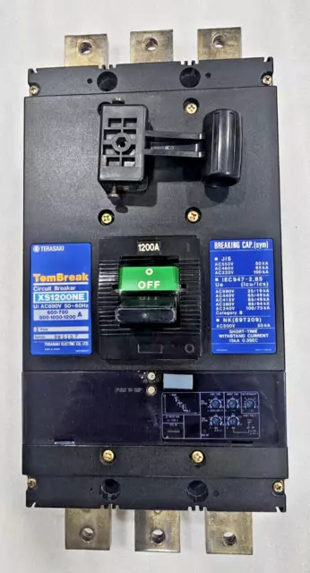 Terasaki Tembreak Xs1200Ne Circuit Breaker 600-1200Amp