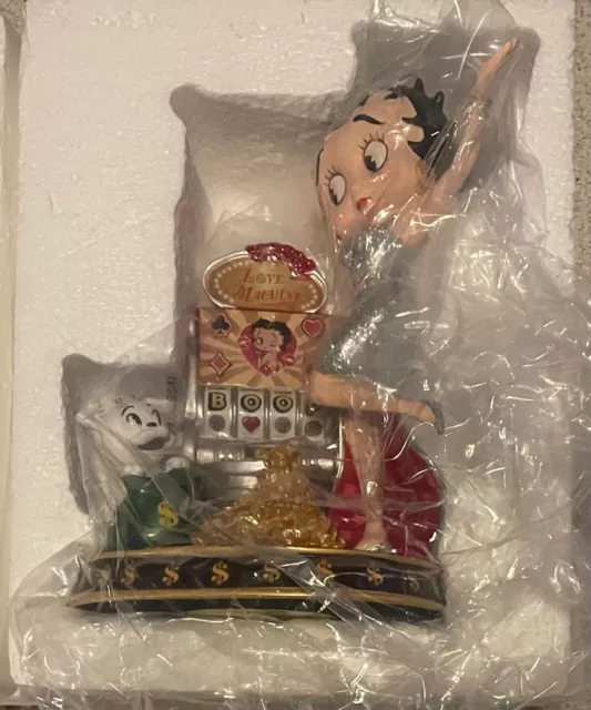 Betty Boop Danbury Mint “Casino Cutie” Slot Machine 7” Figure