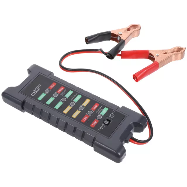 12 V/24V Car Battery Tester Automotive Mate Alternator Clip on Detector