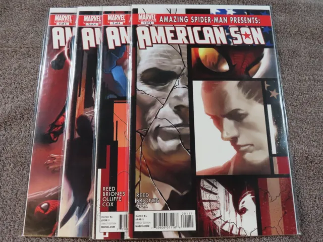 2010 MARVEL Comics AMAZING SPIDER-MAN Presents: American Son #1-4 Complete NM/MT