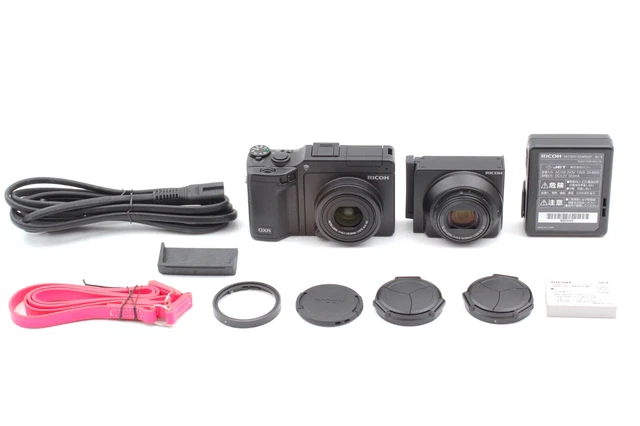 2 Lens [MINT Strap] Ricoh GXR Digital Camera P10 28-300mm S10 24-72mm From JAPAN 2