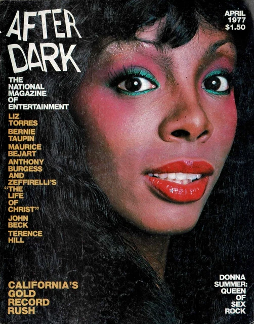 AFTER DARK 4/77 Donna Summer Bernie Taupin Mae West Liz Torres Sparks ...
