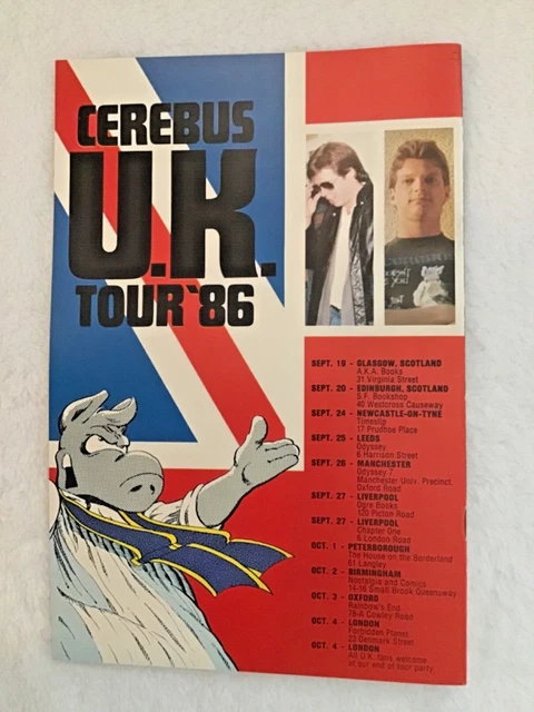 Cerebus The Aardvark #86 The Aardvark-Vanaheim Comics 1986 NM 1977 Dave Sim 2