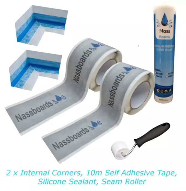 Tanking & Sealing items, Butyl Waterproof Tanking Tape Wetrooms, Bathrooms