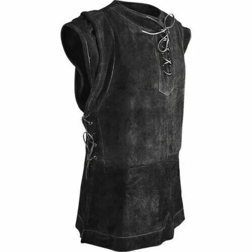 Leather Armour Viking Jacket Medieval Leather Costume Larp,Coplay LARP GIFTS