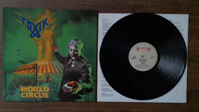 Toxik World Circus Vinyl Lp Roadrunner 1987