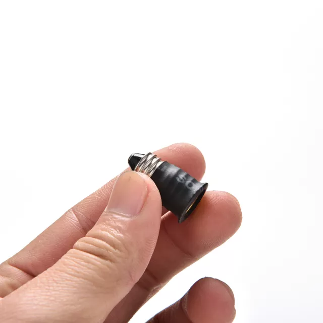 E11 To US E12 Candelabra Base Socket LED Light Bulb Lamp Adapters Converter`CA