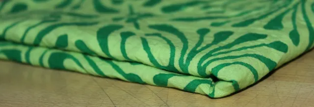 Indien Imprimé Floral Coton Tissu Matériau Couture Loisirs Créatifs 2.3m