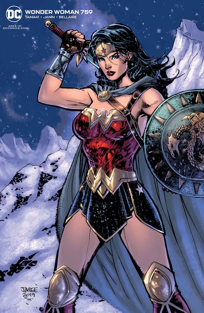 Wonder Woman #759 Cvr B Jim Lee Card Stock Var (2020 Dc Comics)