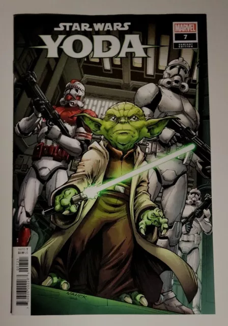 Star Wars: Yoda #7 07/2023 Nm/Nm- Todd Nauck Variant Marvel Comics