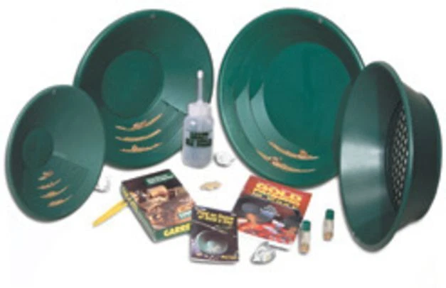Garrett Deluxe Gold Prospecting Pan Kit 1651400: 1651410