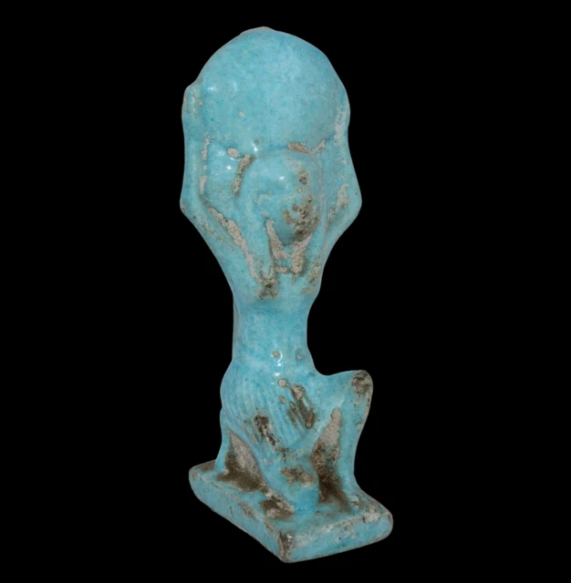 RARO ANTIGUO EGIPCIO ANTIGUO Templo Reina Faraón Estatua Piedra -EGYCOM