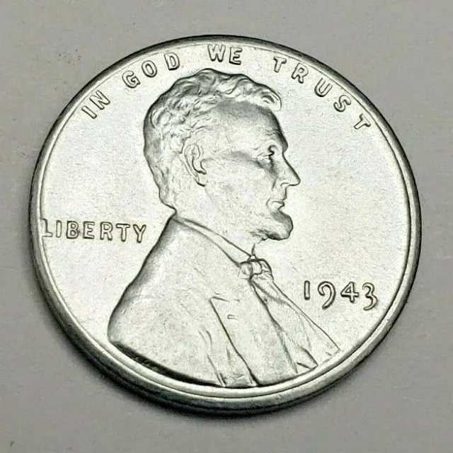 1943 P Lincoln Steel Wheat Cent / Penny *BU - BRILLIANT UNCIRCULATED* FREE SHIP