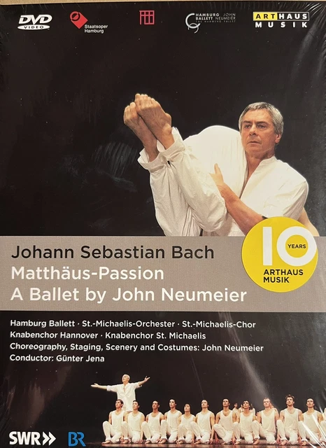Johann Sebastian Bach Matthäus-Passion Ballett von John Neumeier 3 DVD