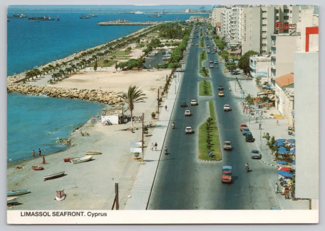 c25369 Seafront Limassol  Cyprus  postcard