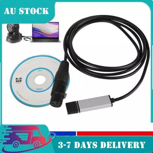 Usb To Dmx Interface Adapter Cable For Stage Light Pc Dmx512