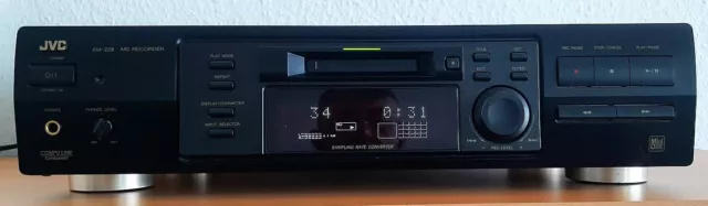 JVC XM-228BK MiniDisc Recorder Player