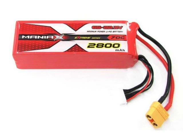 Batteria Vhbw Li-Ion 1500mAh 7.4V BEC Per Elicottero Rayline MJX F645 F-45
