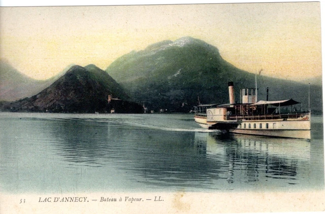 74 LAC ANNECY. Port et Mont Veyrier