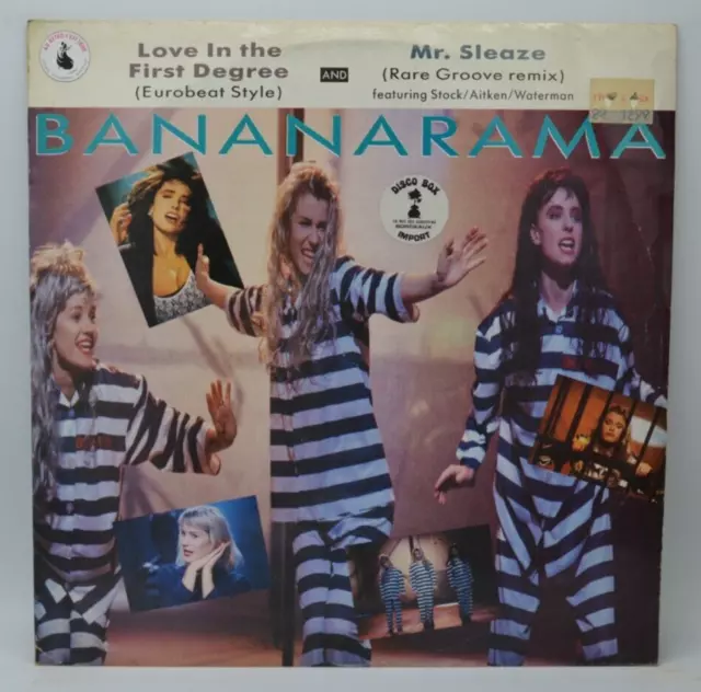 Bananarama – Love In The First Degree - disque vinyle maxi 45 tours