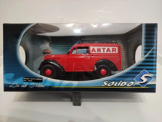 SOLIDO Renault Juva 4 utilitaire Antar rouge - Echelle 1/18 - Réf 8424