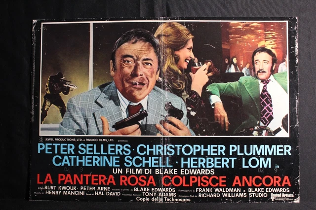 LA PANTERA ROSA COLPISCE ANCORA Edwards Plummer FOTOBUSTA