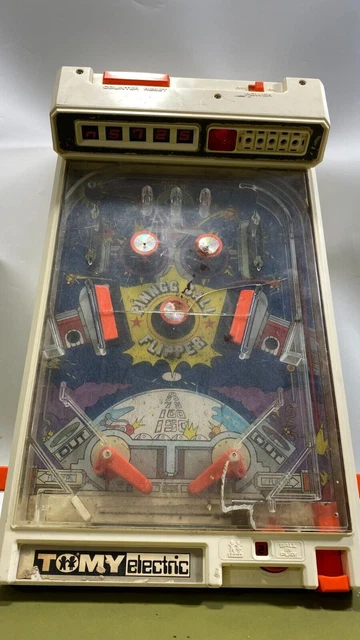 Ancien Flipper Ball Pinngg Tomy jeu vidéo électrique vintage