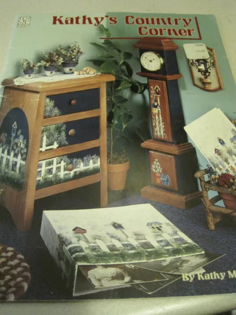 KATHY'S COUNTRY CORNER Vintage Craft Book Darrow Productions