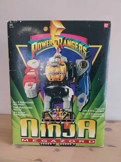 POWER RANGERS DELUXE Ninja Megazord - 1995 - Bandai - Complet dans sa ...