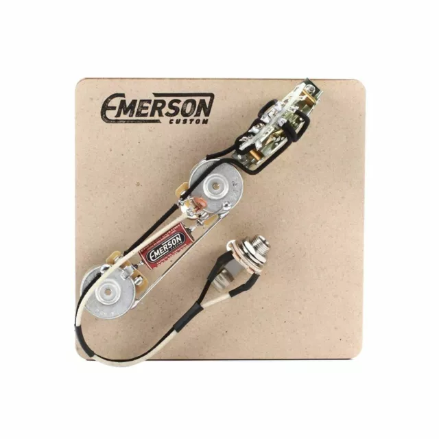 Emerson Custom 4-Way Telecaster Prewired Kit (250K Ohm Pots & 0.047uf Capacitor)