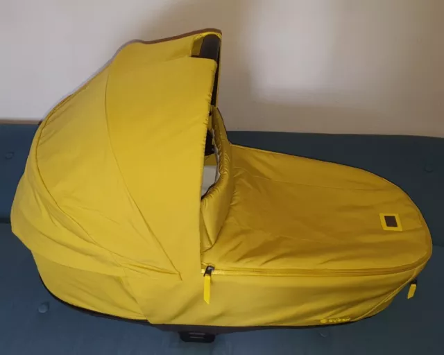 Cybex Priam Platinum Lux Carry Cot Mustard Yellow, gelb