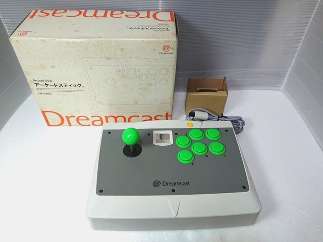 Dreamcast Joystick Arcade Stick  Controller HKT-7300 SEGA DC Japan Box