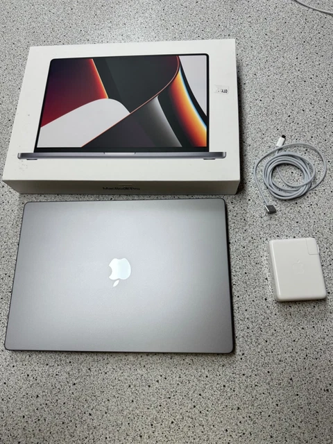 2021 Apple MacBook Pro 16-inch M1 Pro 16GB RAM 1 TB
