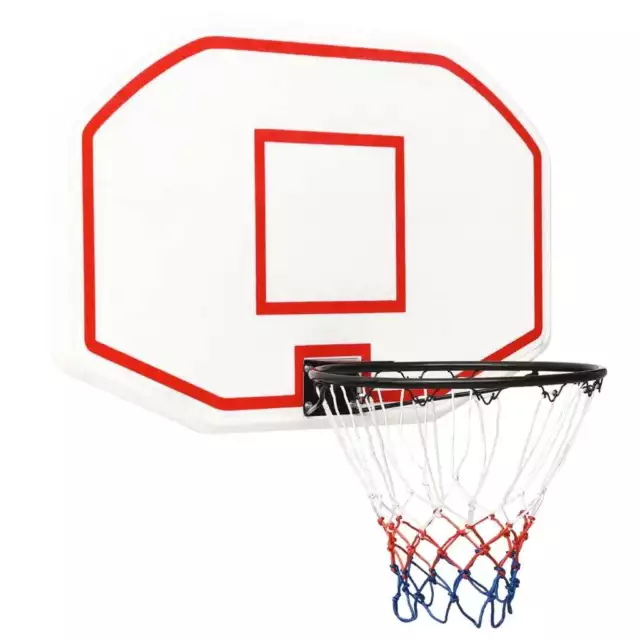 Panneau de basket-ball Blanc 109x71x3 cm PolyÃ©thylÃ¨ne