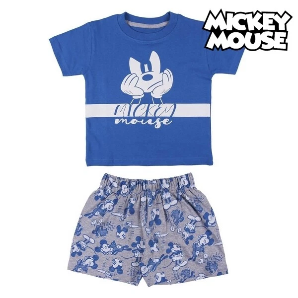 Pigiama Per bambini Mickey Mouse Azzurro Taglia:4 anni