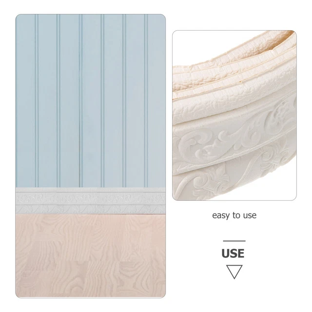 FLEXIBLE WALL CORNER Trim Adhesive Selfadhesive Foam Waistband £6.69
