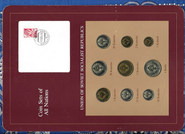 Coin Sets of All Nations USSR Russia All 1976 20 Kopeck UNC Cat -$600+